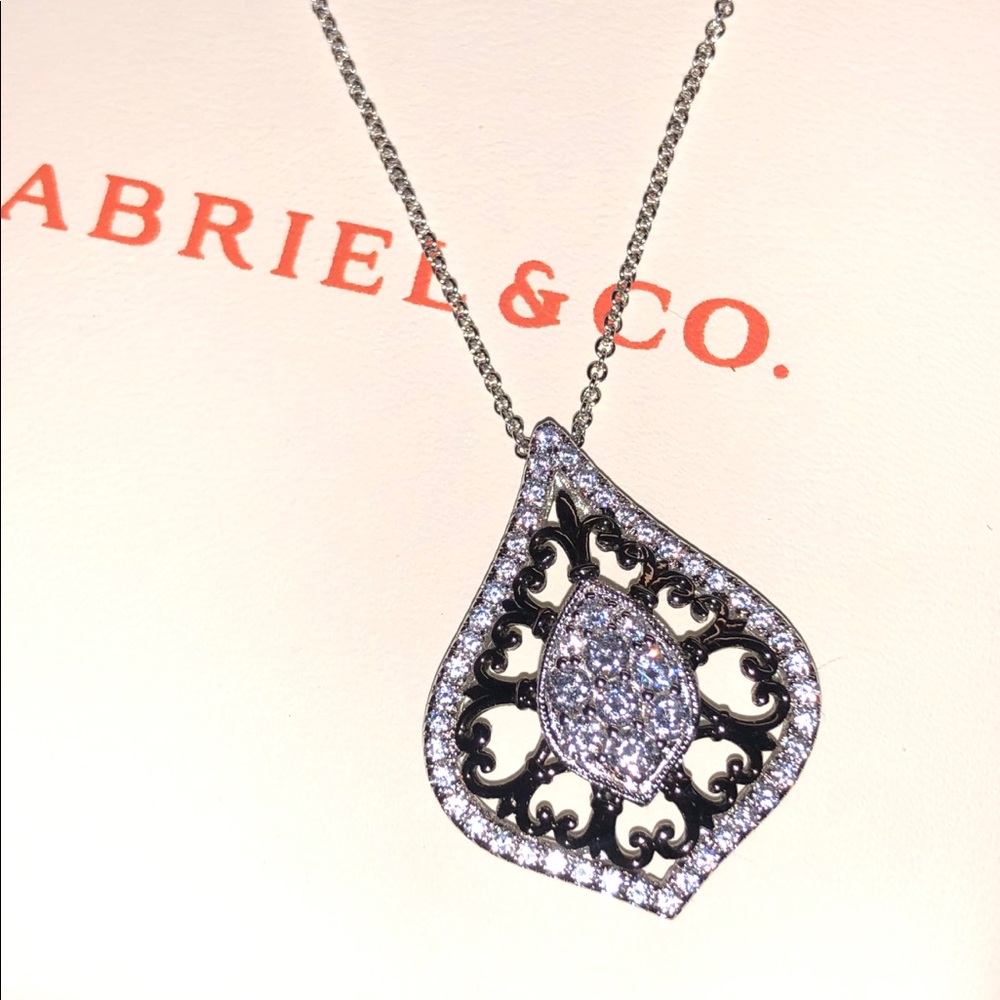 Gabriel & Co. Sterling Fashion Necklace